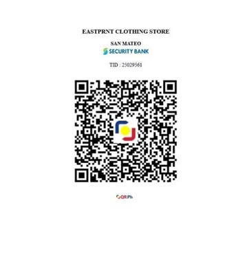 EastPrnt Payment QR Code